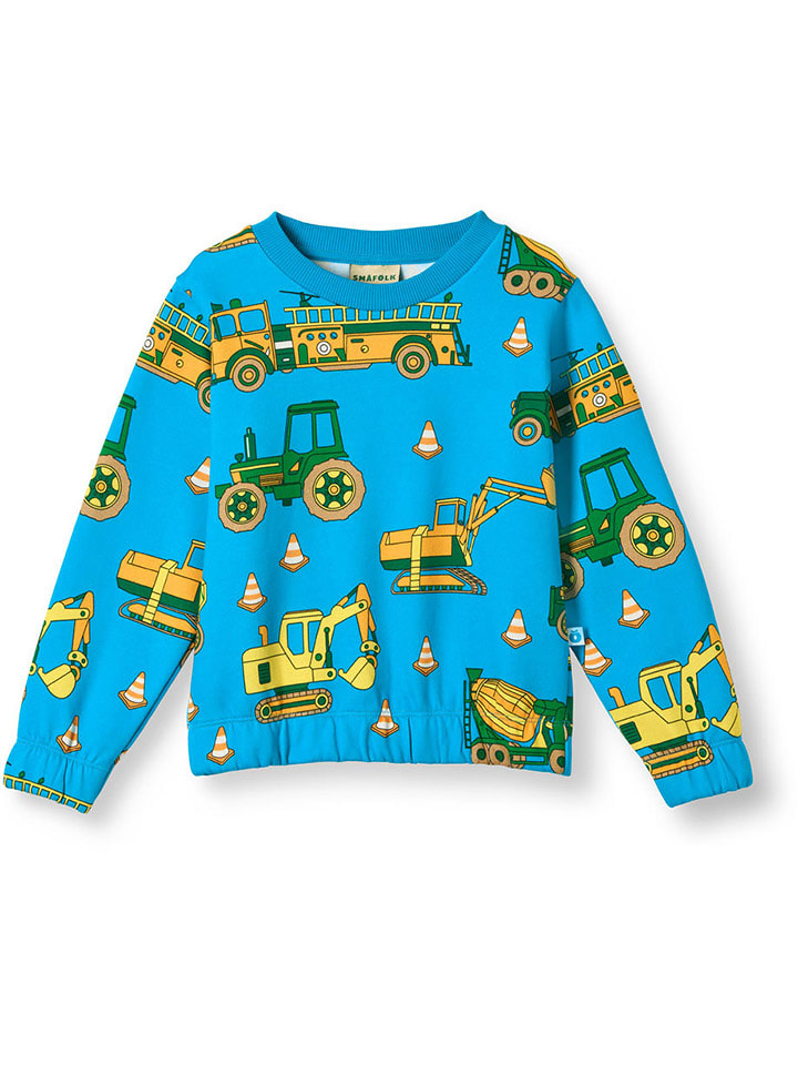 Småfolk Bluza "Yapeen" w kolorze błękitnym rozmiar: 98/104