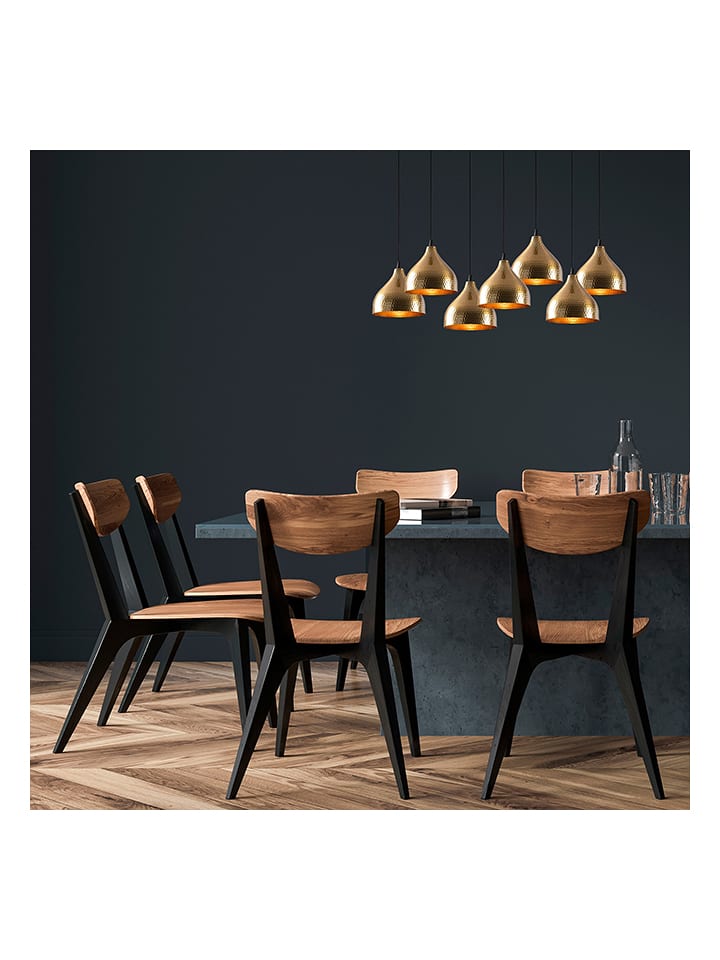 Opviq Lampa wisząca "Tattoo" w kolorze złotym - 88 x 40 cm rozmiar: onesize