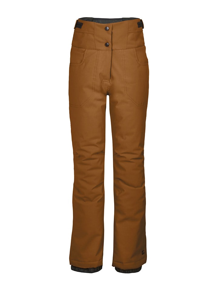Killtec Spodnie narciarskie "KSW" w kolorze jasnobrązowym rozmiar: 176