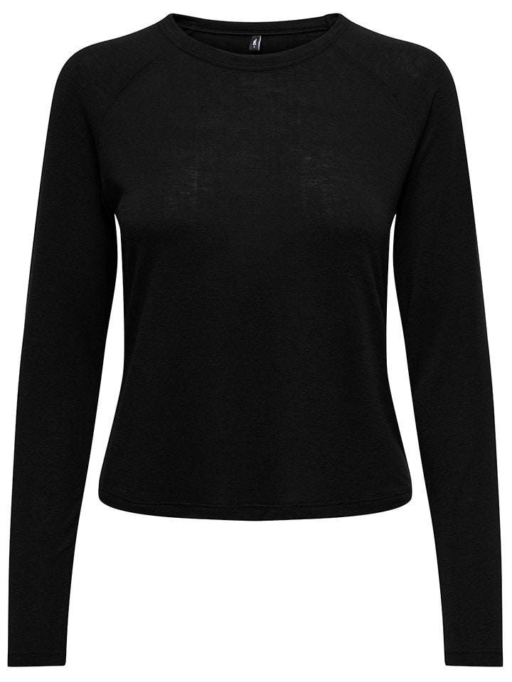 ONLY Koszulka w kolorze czarnym rozmiar: L