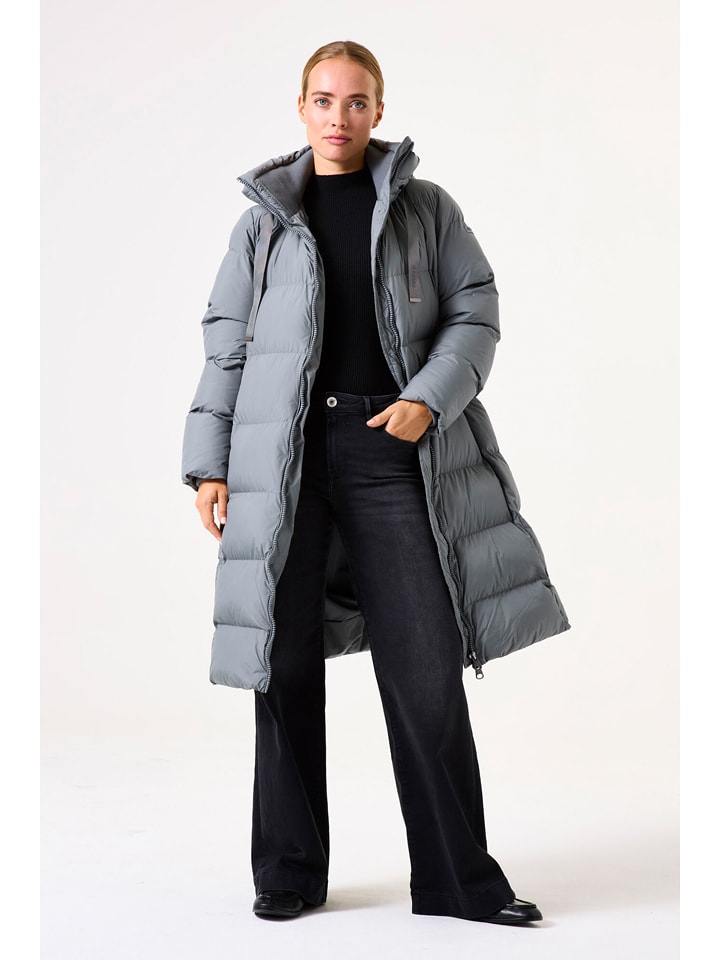 Garcia Płaszcz zimowy w kolorze szarym rozmiar: S