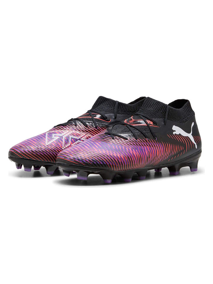 Puma Korki "FUTURE 8 PRO FG/AG" w kolorze czarno-fioletowo-czerwonym rozmiar: 32
