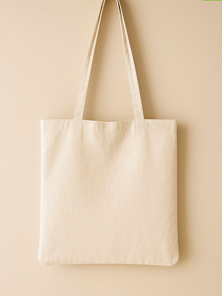 Samimi Torby (2 szt.) w kolorze beżowym na zakupy - 25 x 20 cm rozmiar: onesize