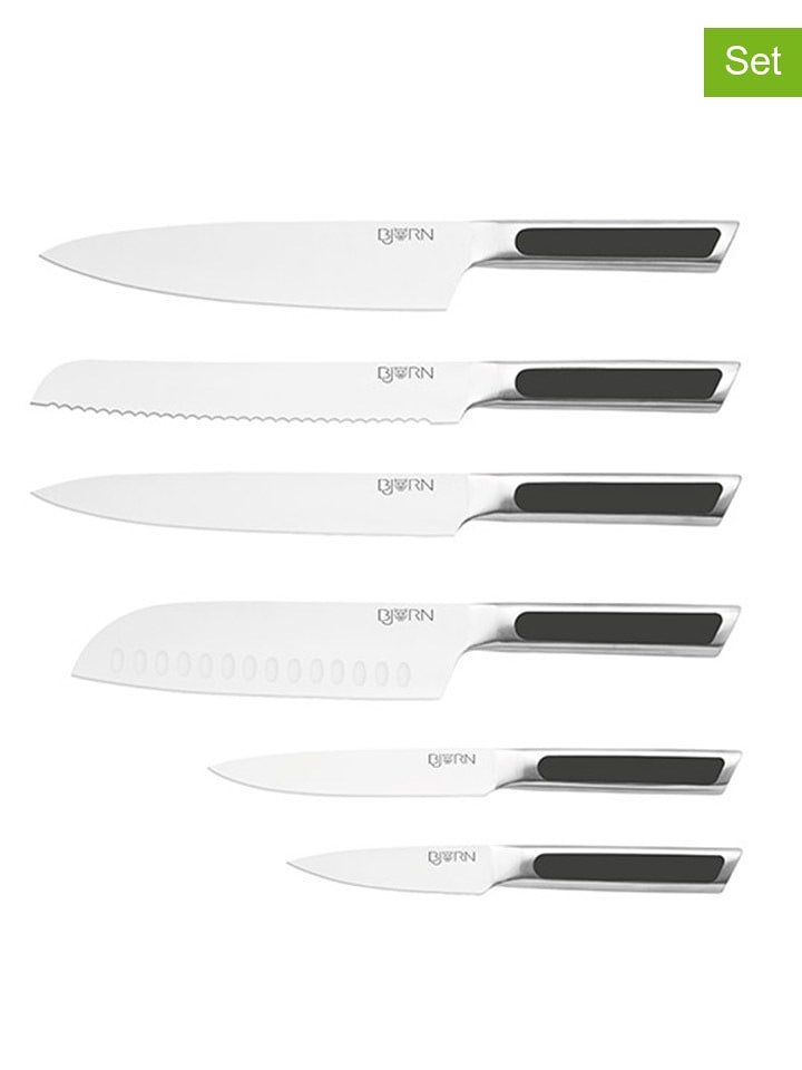 Björn 6-częściowy zestaw noży kuchennych rozmiar: onesize
