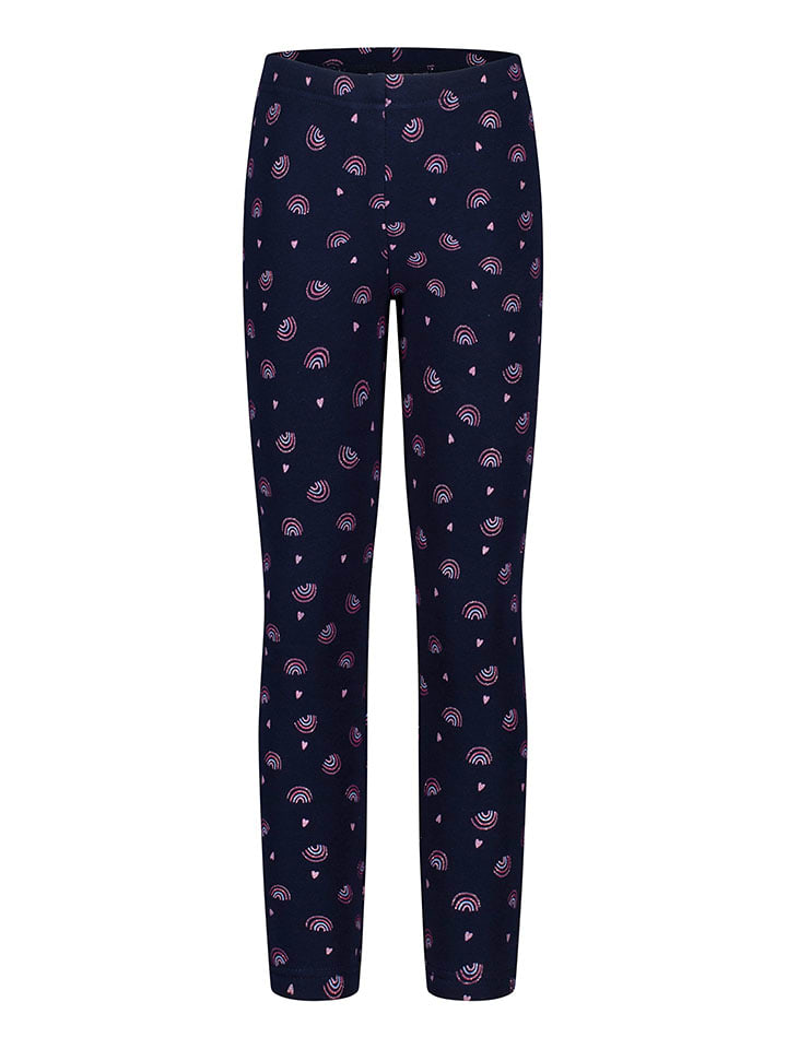 Salt and Pepper Legginsy termiczne w kolorze granatowym rozmiar: 116