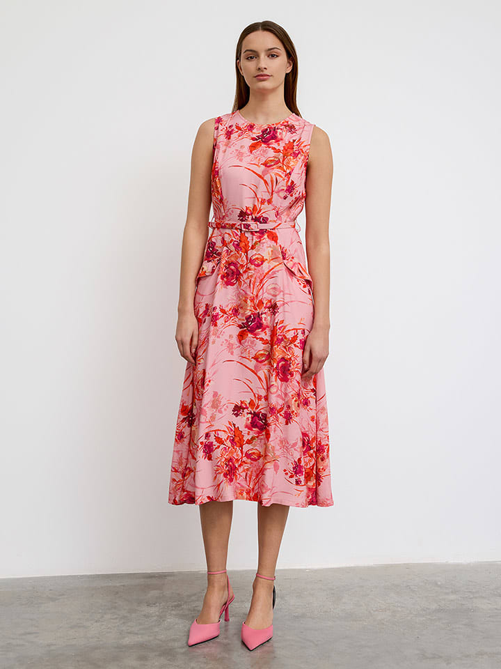 BGN Sukienka w kolorze jasnoróżowo-czerwonym rozmiar: 38