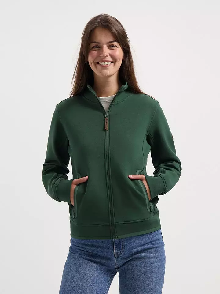 TRAVELIN' Bluza w kolorze zielonym rozmiar: XL