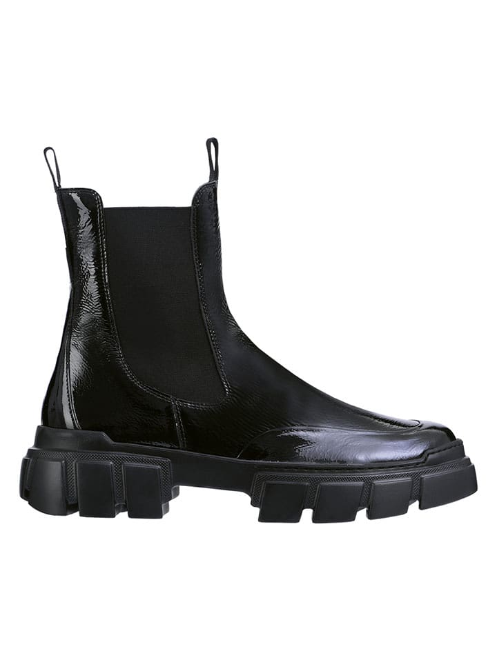 Högl Skórzane sztyblety "Adventure" w kolorze czarnym rozmiar: 40