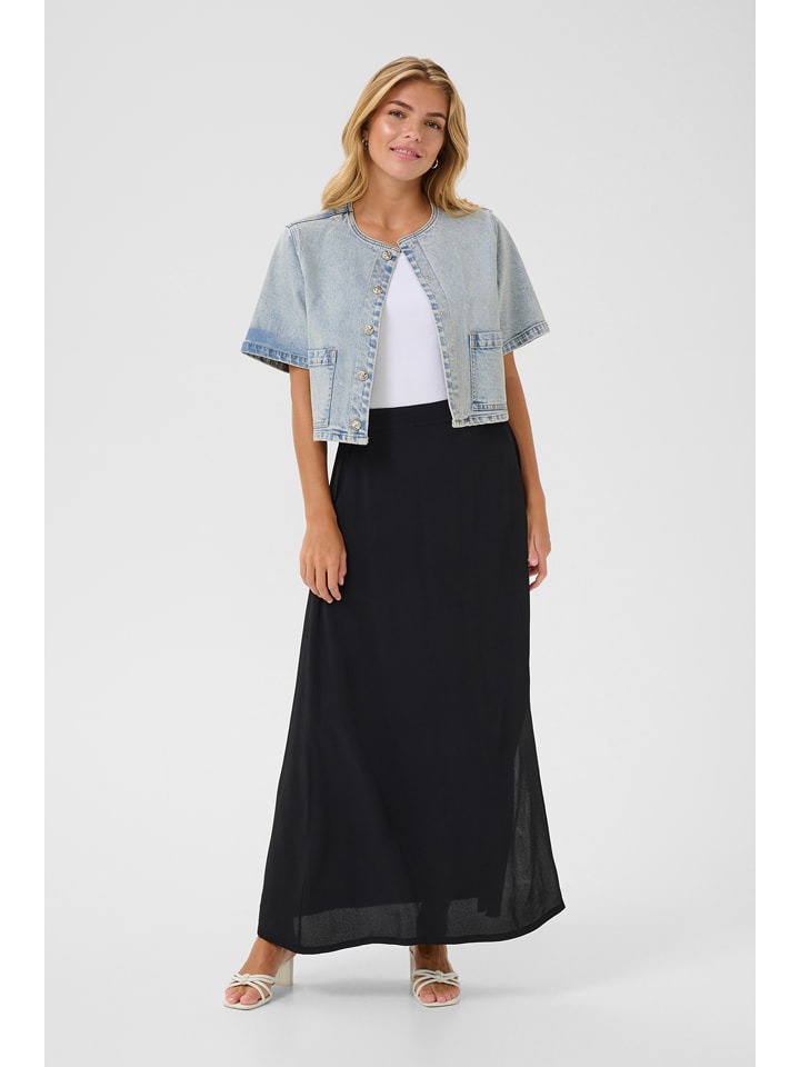 Kaffe Kurtka dżinsowa w kolorze błękitnym rozmiar: 40