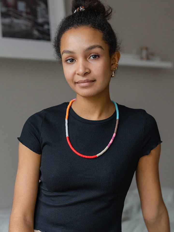 Remember Naszyjnik "Salerno" ze wzorem rozmiar: onesize