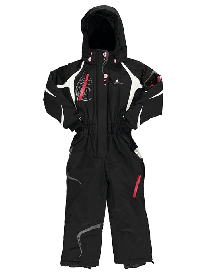 Peak Mountain Kombinezon zimowy w kolorze czarno-białym rozmiar: 98