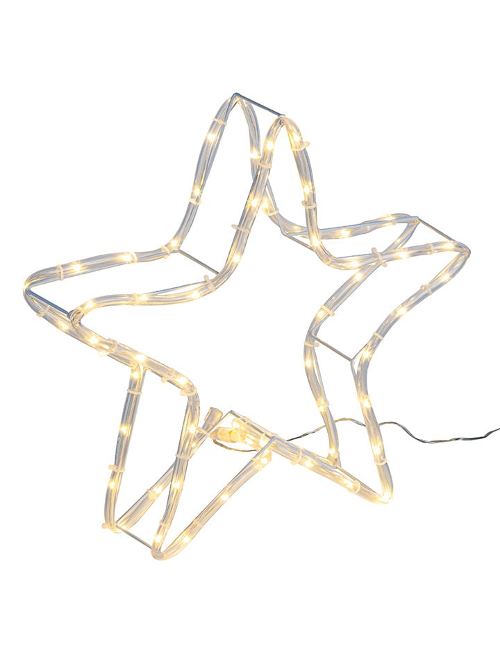 Profiline Dekoracyjna lampa LED "Star" w kolorze białym - 40 x 38 cm rozmiar: onesize