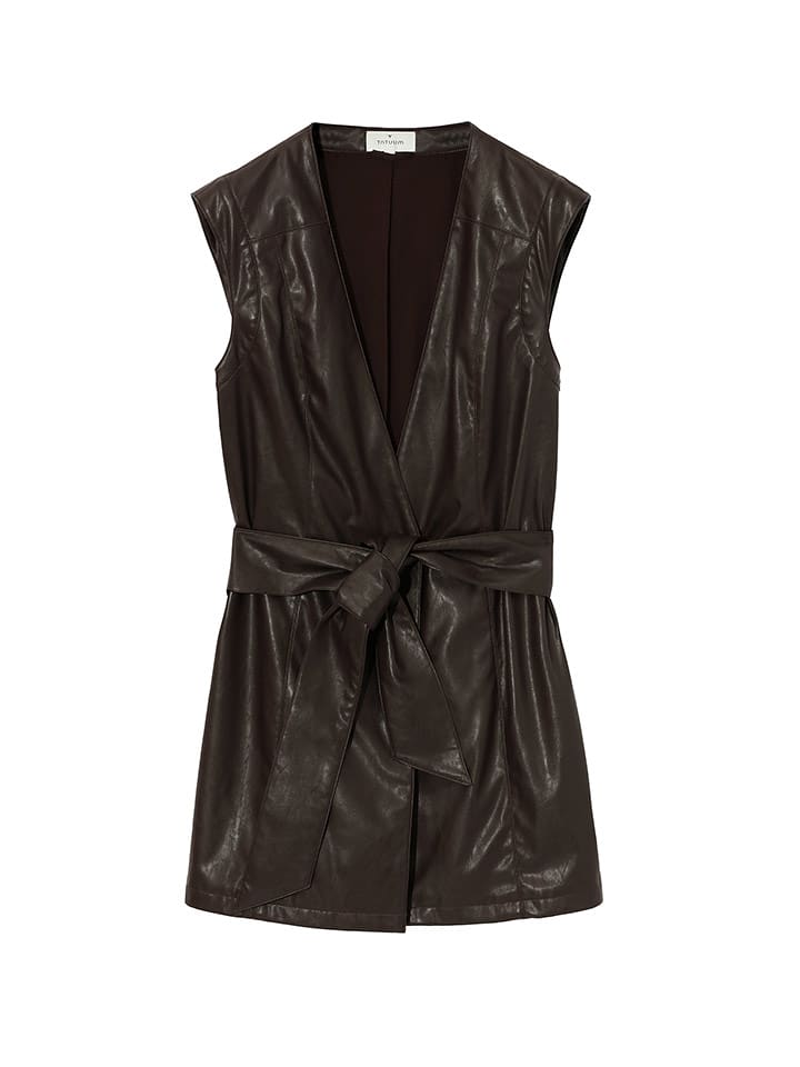 TATUUM Kamizelka w kolorze czarnym rozmiar: M