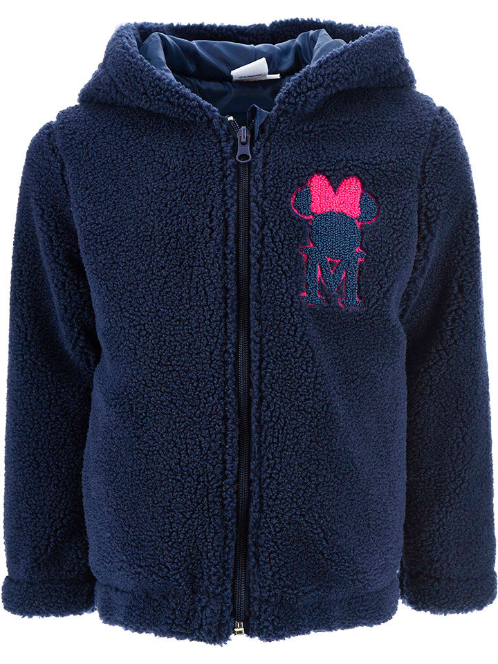 Disney Minnie Mouse Bluza "Minnie" w kolorze granatowym rozmiar: 104