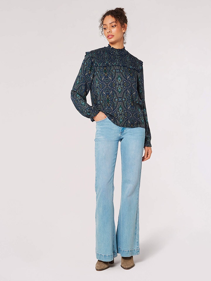 Apricot Bluzka w kolorze granatowym rozmiar: XS