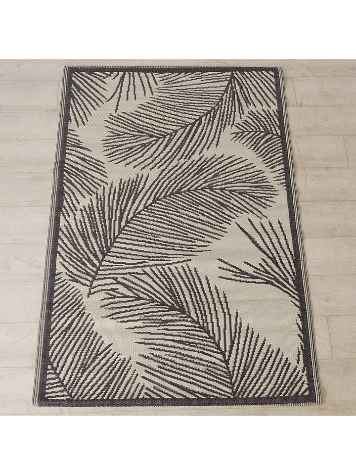 Boltze Dywan "Palmo" w kolorze beżowo-czarnym - 180 x 120 cm rozmiar: onesize