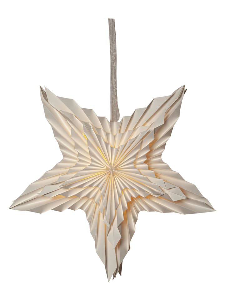 STAR Trading Gwiazda papierowa w kolorze białym - Ø 50 cm rozmiar: onesize