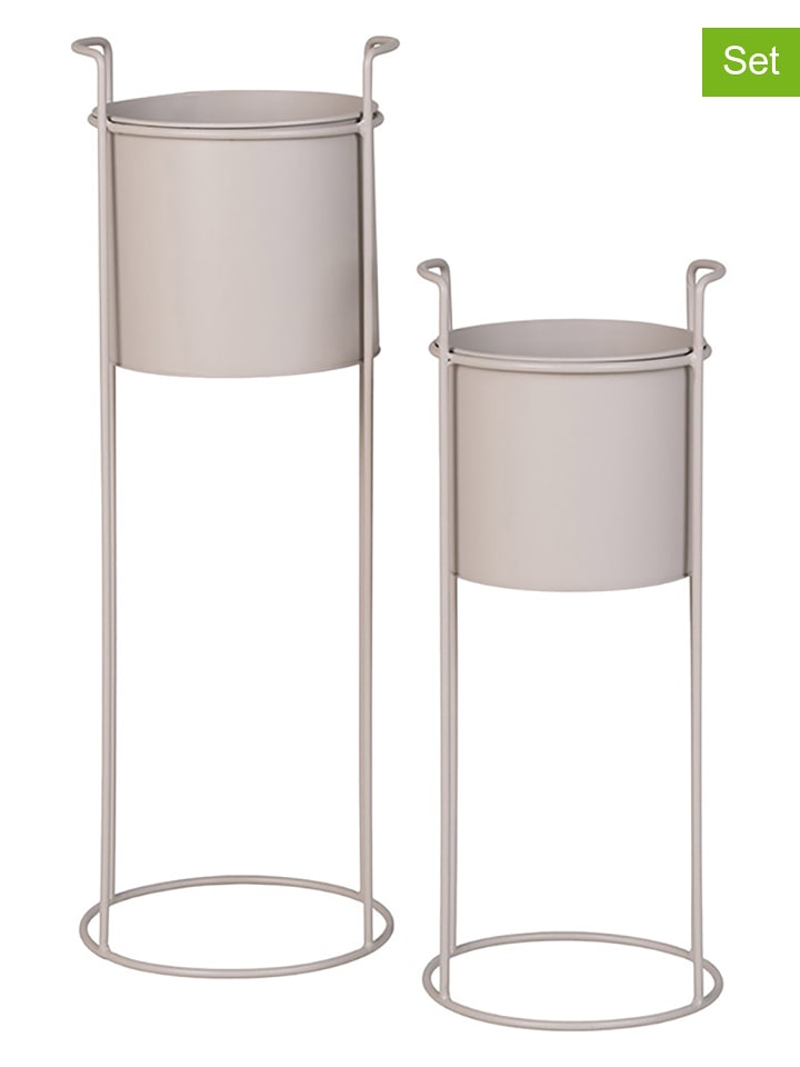 House Nordic Stojaki (2 szt.) "Rabo" w kolorze beżowym na rośliny rozmiar: onesize