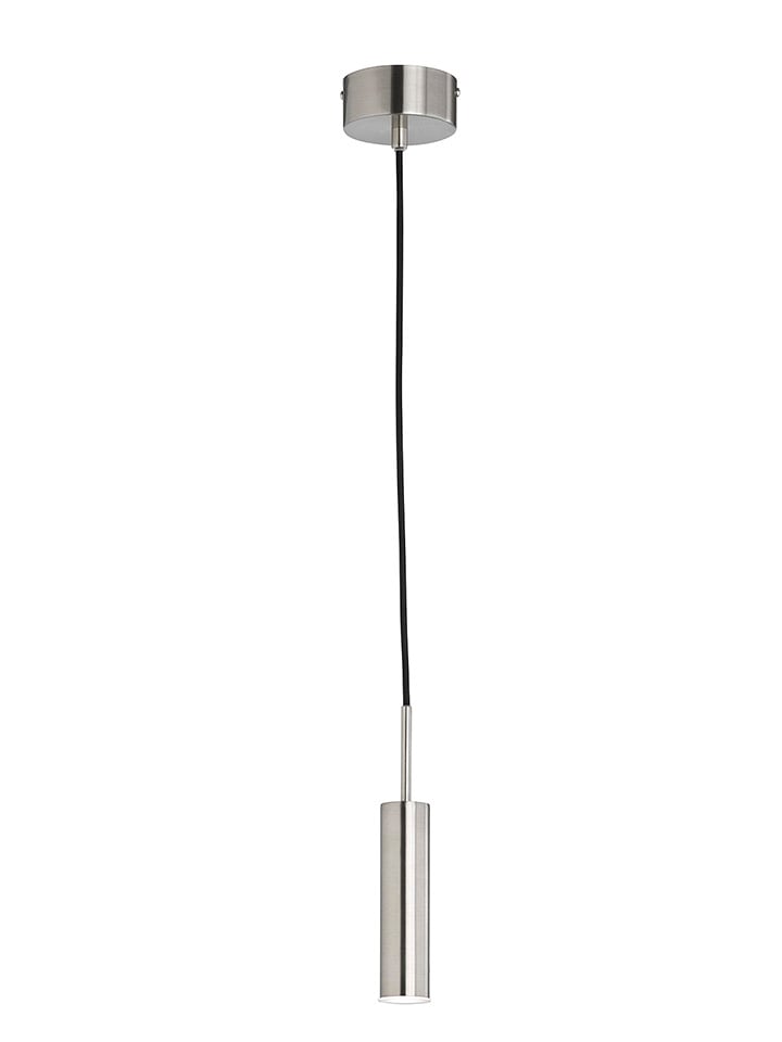 Schöner Wohnen Kollektion Lampa wisząca LED "Stina" w kolorze srebrnym - wys. 250 x Ø 10 cm rozmiar: onesize