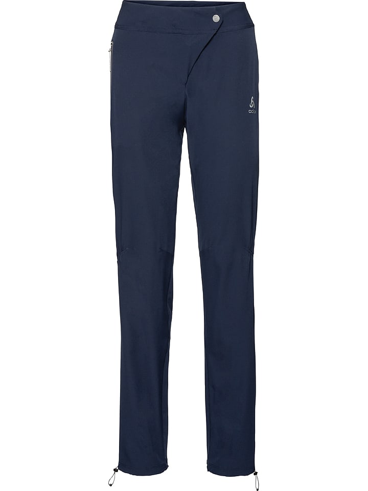 Odlo Spodnie funkcyjne "Fli" w kolorze granatowym rozmiar: 46