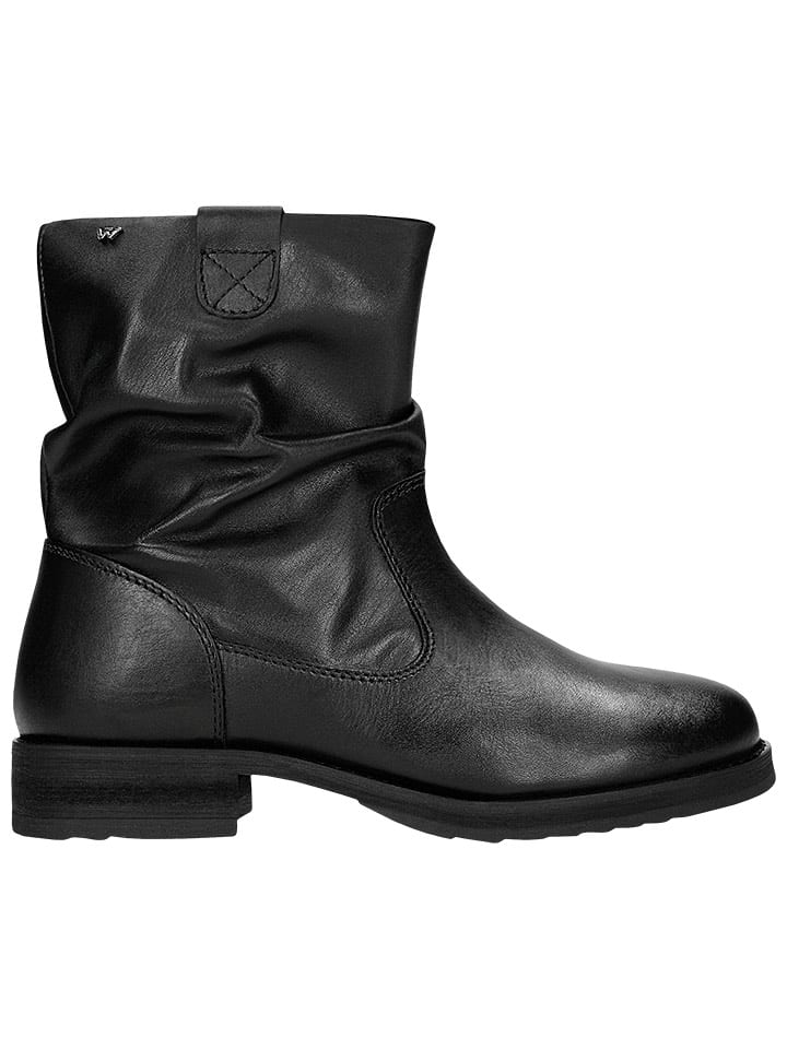 Wojas Skórzane botki w kolorze czarnym rozmiar: 38