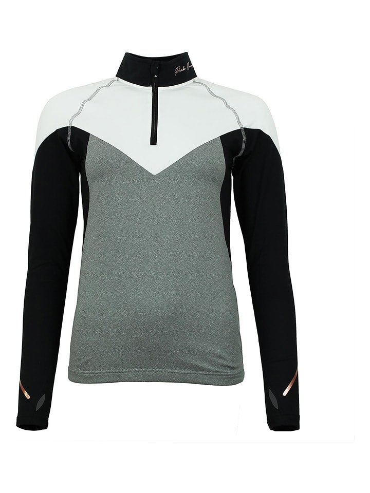 Peak Mountain Koszulka funkcyjna "Antor" w kolorze szarym rozmiar: M