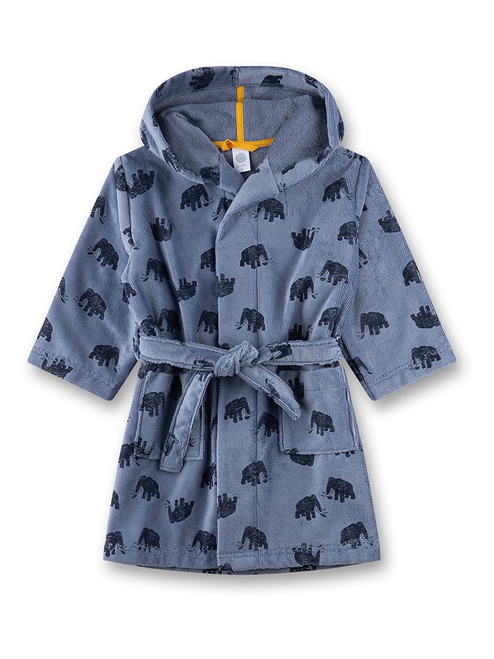 Sanetta Szlafrok w kolorze niebieskim rozmiar: 98