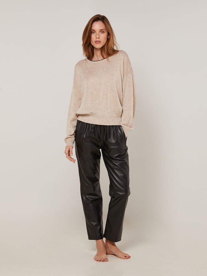 Rodier Sweter w kolorze beżowym rozmiar: M