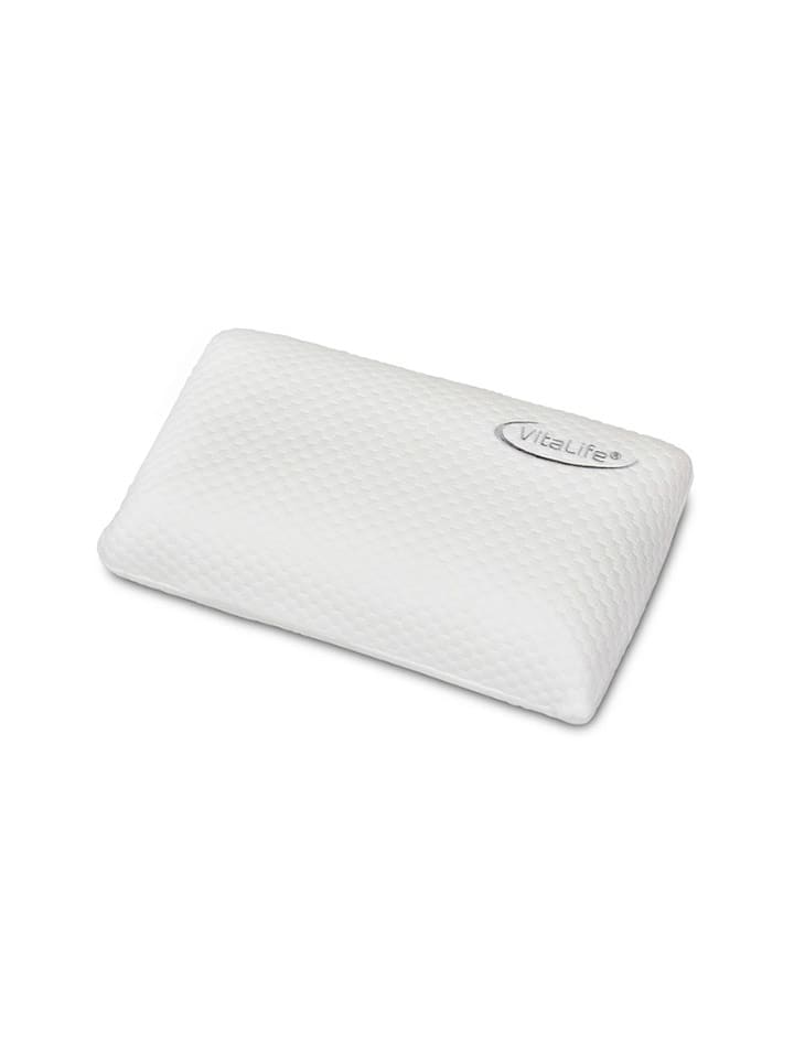 Sanders-Kauffmann Poduszka podróżna "VitaLife" w kolorze białym - 24 x 44 x 12 cm rozmiar: onesize