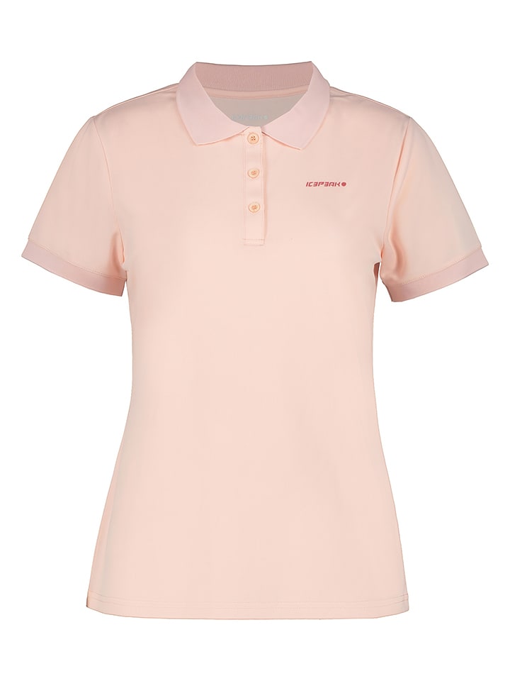Icepeak Funkcyjna koszulka polo w kolorze jasnoróżowym rozmiar: L