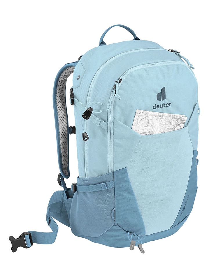 Deuter Plecak turystyczny "Futura 21 SL" w kolorze błękitnym - 28 x 50 x 18 cm rozmiar: onesize