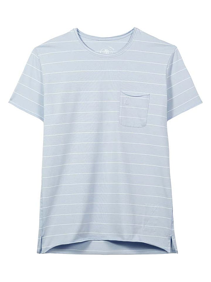 Herrlicher Koszulka "Ronny" w kolorze błękitnym rozmiar: L