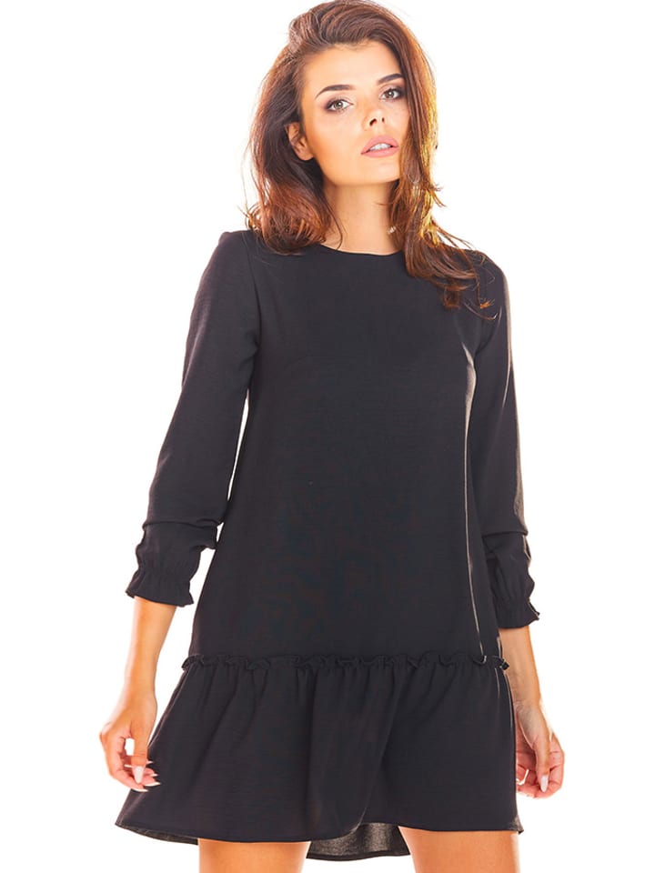 Awama Sukienka w kolorze czarnym rozmiar: XL