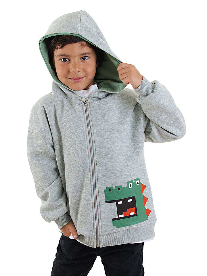 Denokids Bluza w kolorze szarym rozmiar: 110