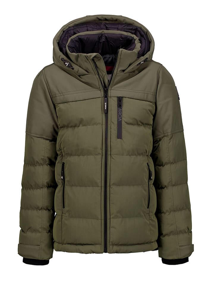 Garcia Kurtka pikowana w kolorze khaki rozmiar: 128/134