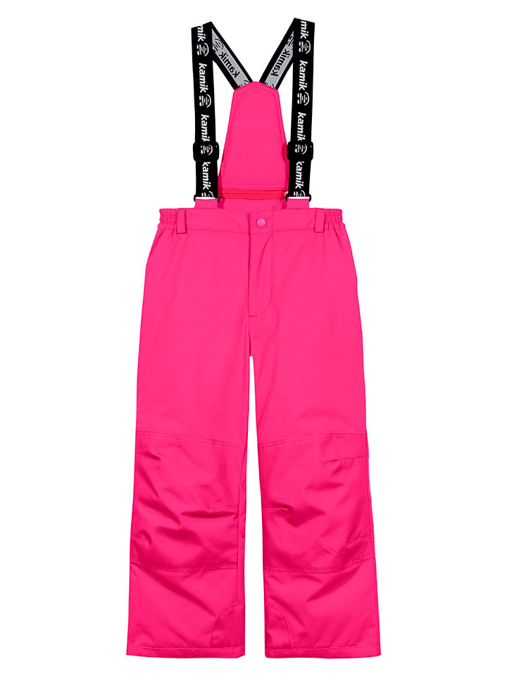 Kamik Spodnie narciarskie "Regan" w kolorze różowym rozmiar: 110
