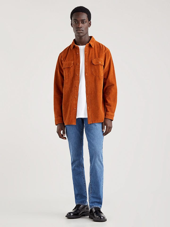 Levi's Dżinsy "512" - Slim fit - w kolorze niebieskim rozmiar: W36/L32