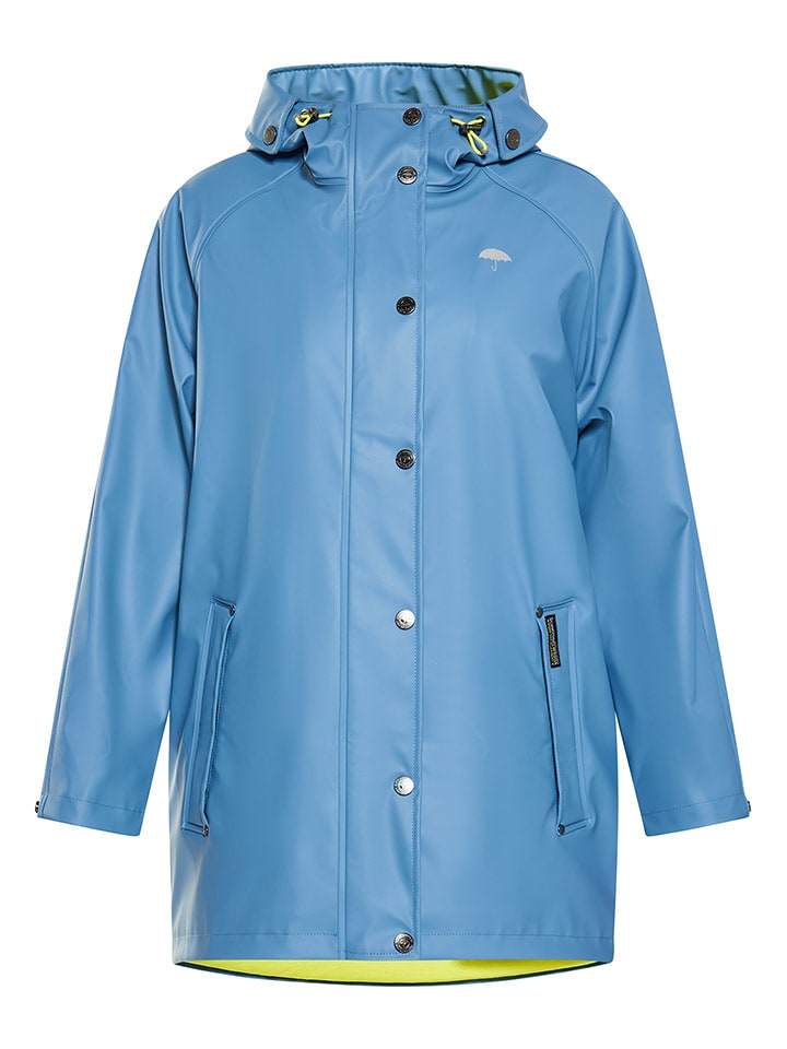 Schmuddelwedda Płaszcz przeciwdeszczowy w kolorze niebieskim rozmiar: XS/S