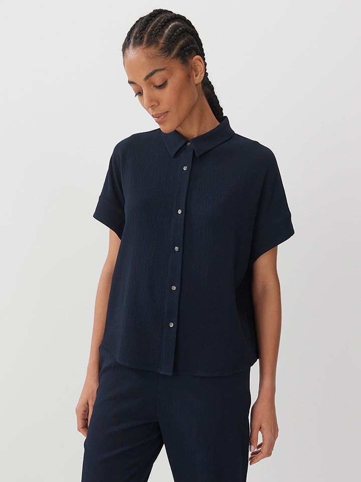 Someday Bluzka w kolorze granatowym rozmiar: S