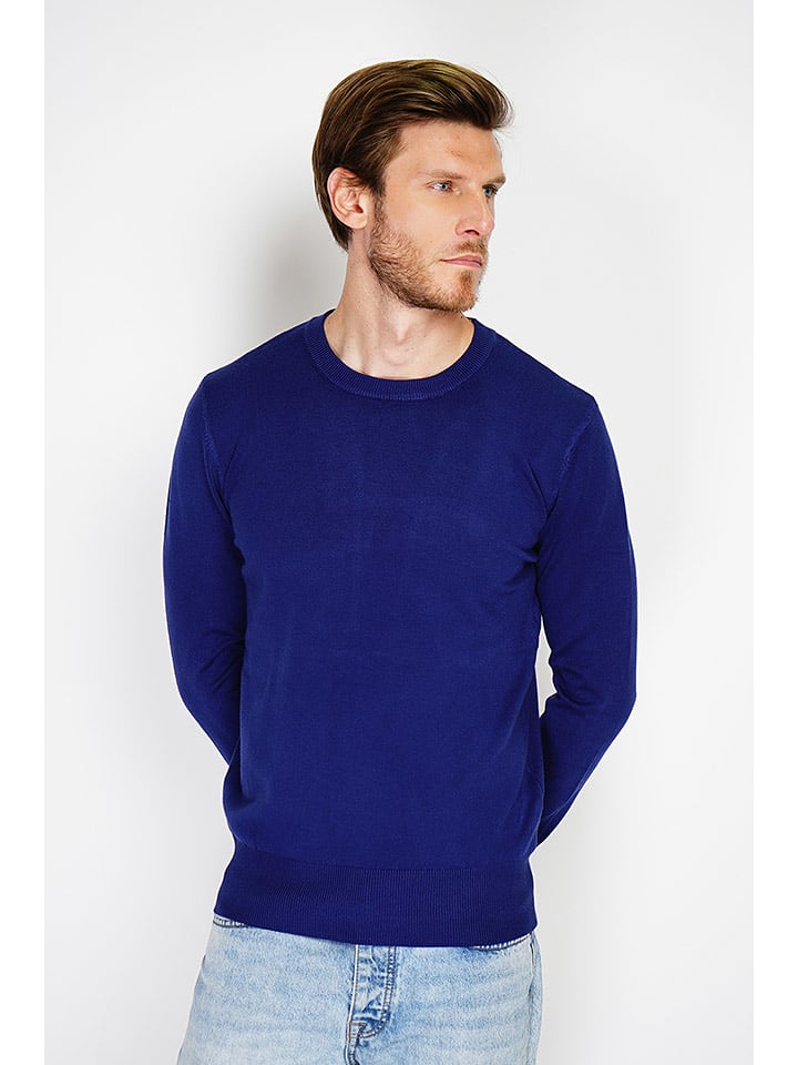 William de Faye Sweter w kolorze niebieskim rozmiar: 42