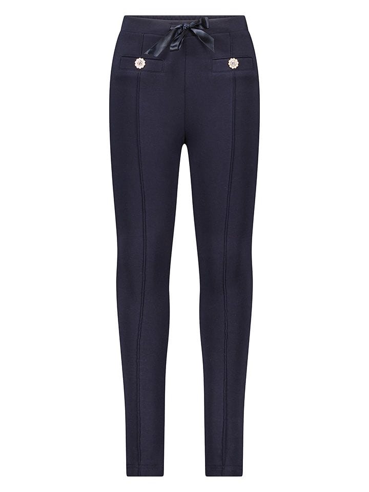 Le Chic Spodnie w kolorze granatowym rozmiar: 152