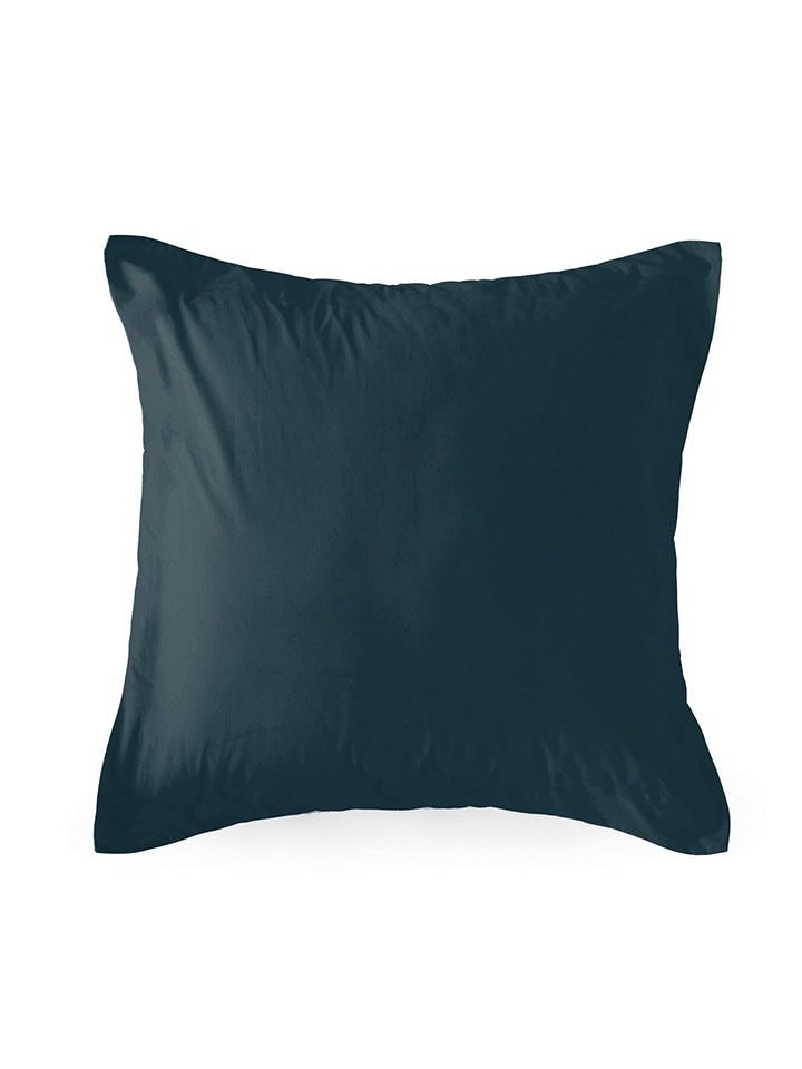 Monsun Poszewka "Sakura" w kolorze morskim na poduszkę rozmiar: 65x65 cm