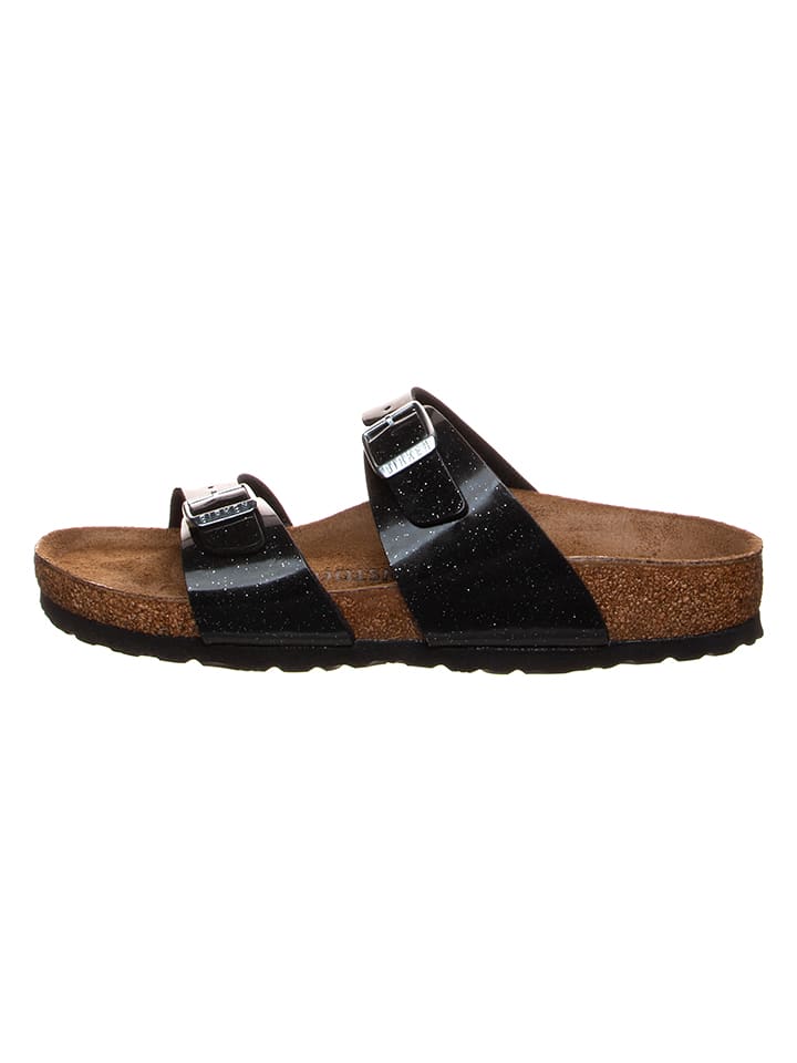 Birkenstock Klapki "Sydney" w kolorze czarnym rozmiar: 40