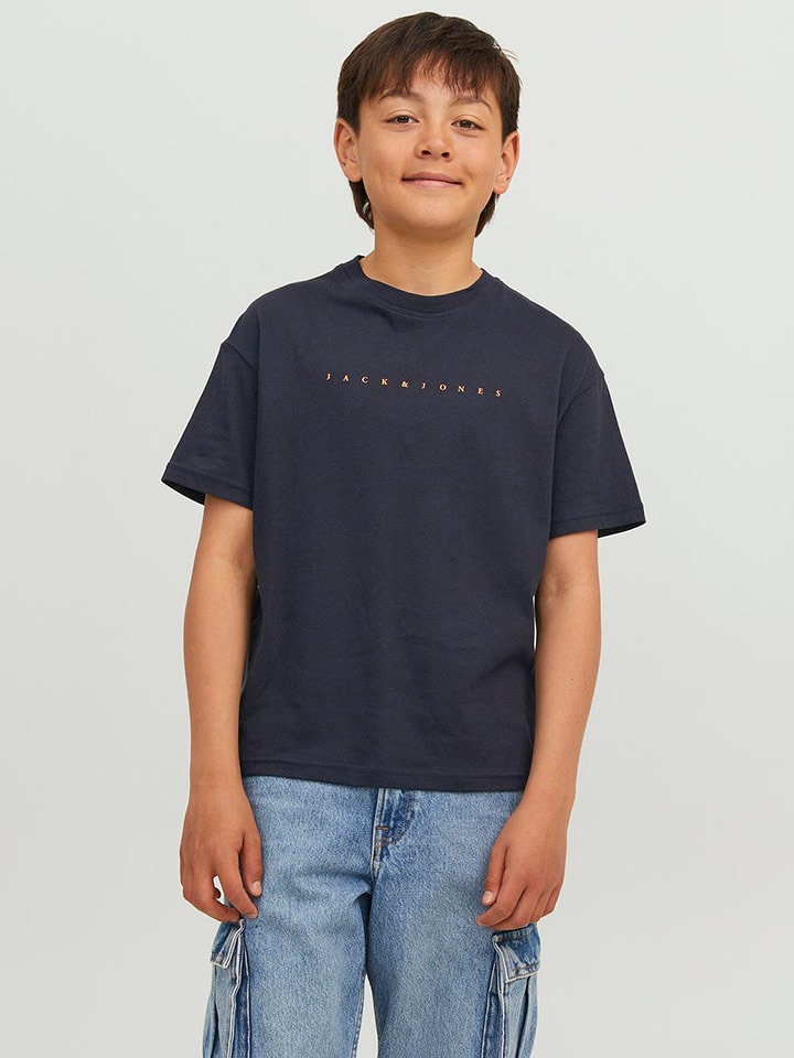 JACK & JONES Junior Koszulka w kolorze granatowym rozmiar: 164