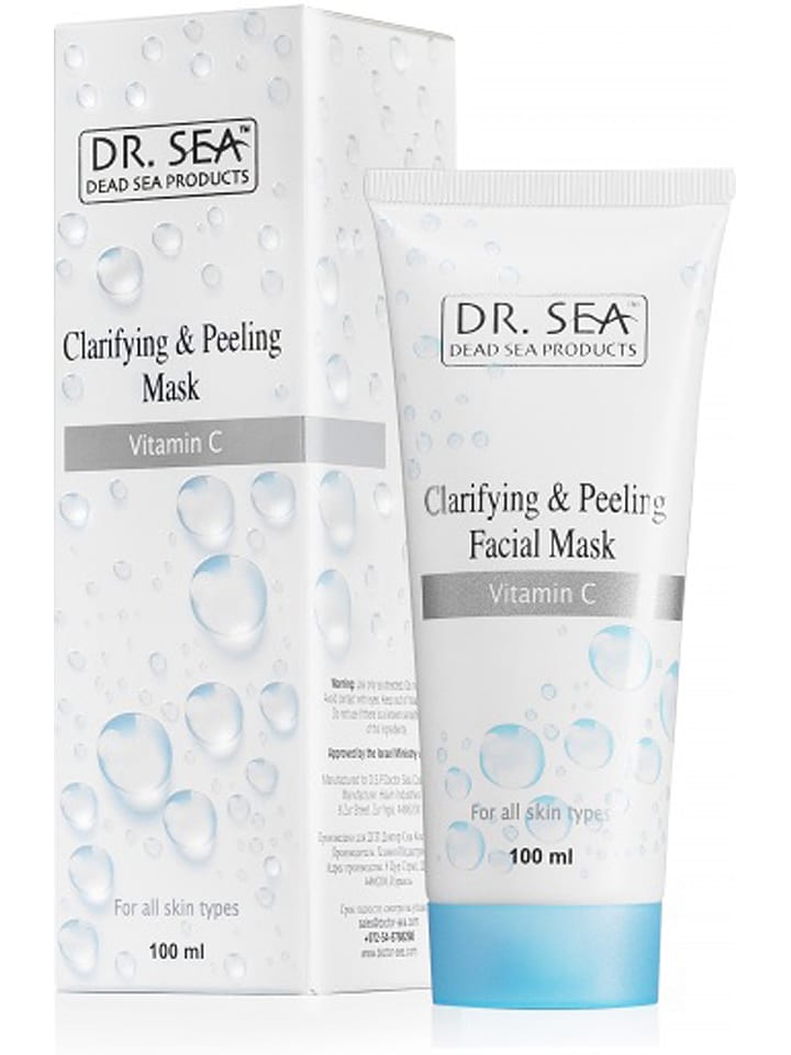 DR. SEA Maska do twarzy "Clarifiying & Peeling - Vitamin C" - 100 ml rozmiar: onesize