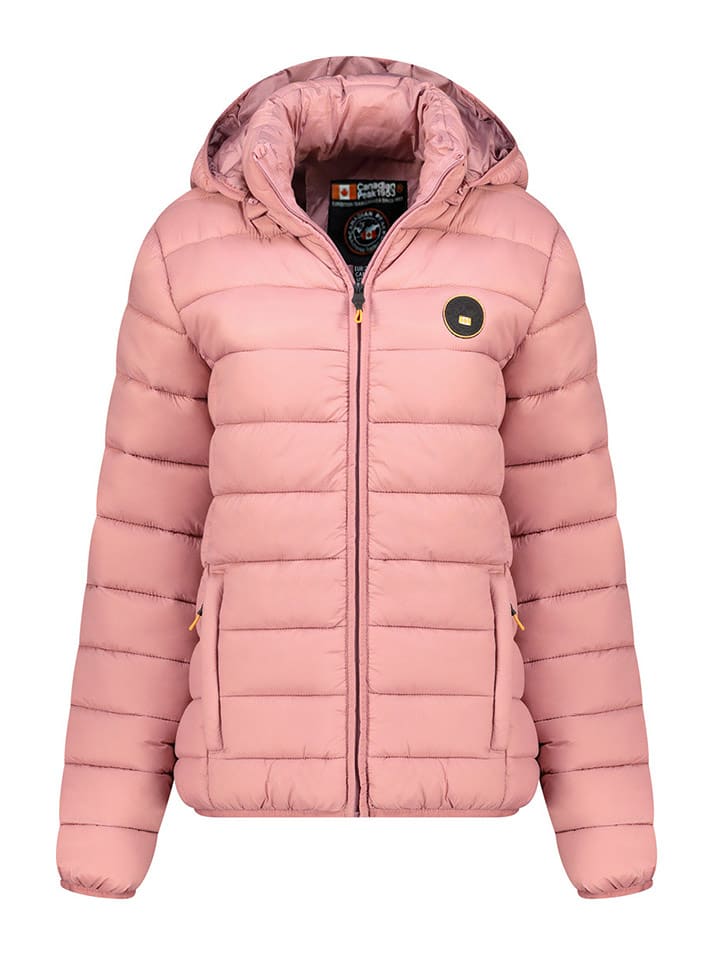 Canadian Peak Kurtka pikowana "Atikamapeak" w kolorze różowym rozmiar: XL