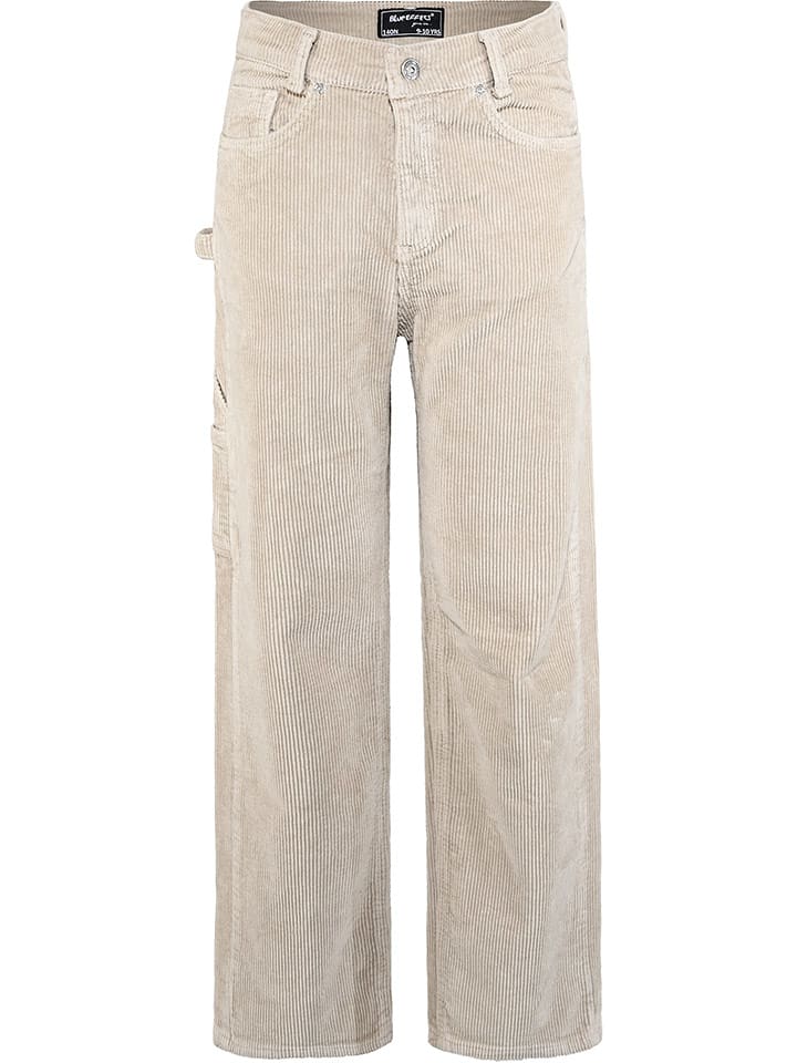 Blue Effect Spodnie w kolorze kremowym rozmiar: 158