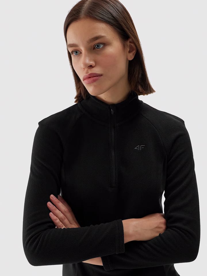 4F Bluza polarowa w kolorze czarnym rozmiar: XL