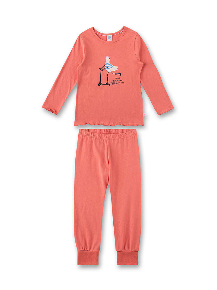 Sanetta Piżama w kolorze pomarańczowym rozmiar: 98