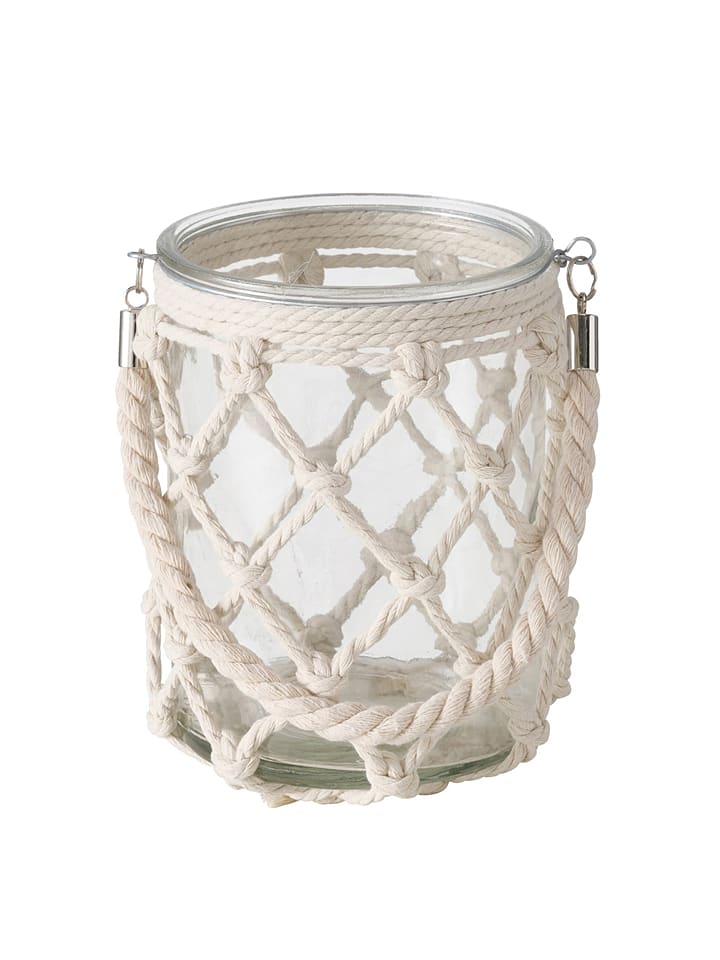 Boltze Świecznik w kolorze kremowym - wys. 18 cm rozmiar: onesize